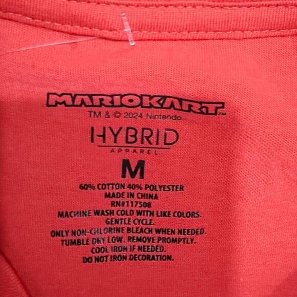 Nintendo Mario Kart Hybrid Short Sleeve T-shirt -R - Picture 3 of 4